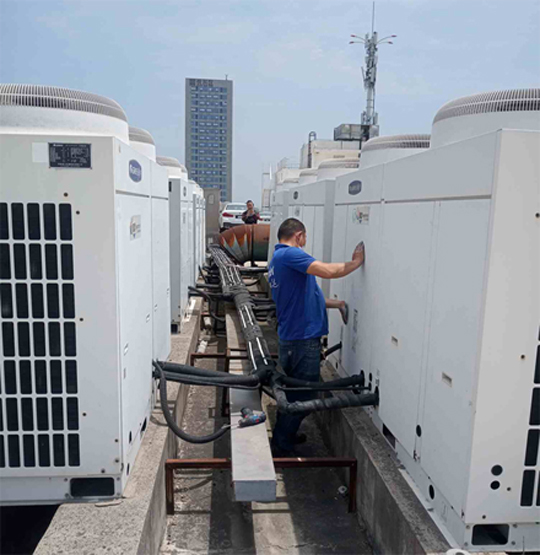 宁远中央空调制热和不制冷系统维修方法